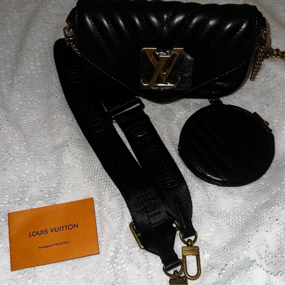 Designer chevron crossbody bag